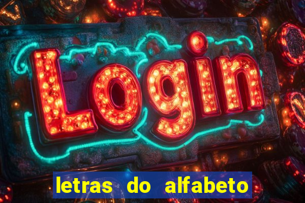 letras do alfabeto personalizadas para imprimir